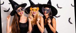 halloween party girls