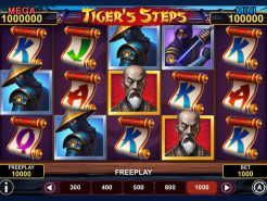 Tiger's Steps Hold and Win Slots