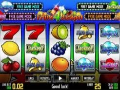 Fruits 4 Jackpot Slots